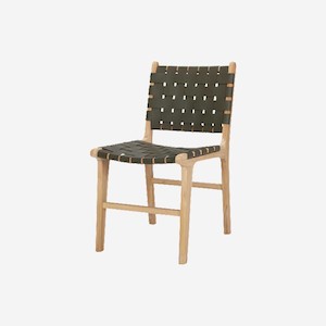 Weave Dining Chair - Olive