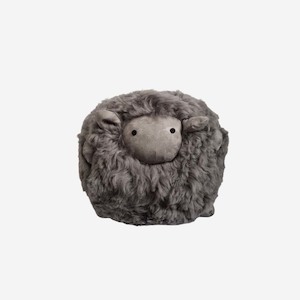 Sheep Cushion - Smoke Grey