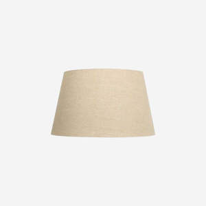 Linen Tapered Drum Lamp Shade - Natural