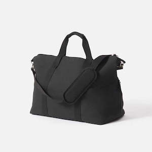 Canvas Weekender Bag - Black