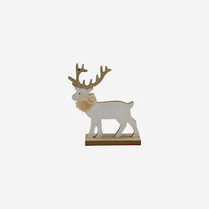 Standing Wooden Reindeer