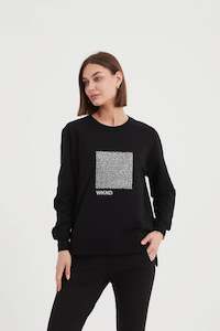 Womenswear: Tirelli - 24W3375 Wknd Art Print Sweat