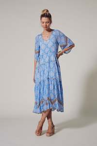 Womenswear: Loobies Story - LS2720 Anacapri Midi Dress