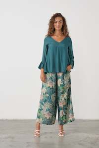 Womenswear: Caju - CZ852 Wide Leg Pant