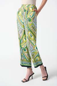 Womenswear: Joseph Ribkoff - 242010 Paisley Print Pant