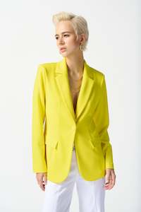 Womenswear: Joseph Ribkoff - 242201 Sunlight Scuba Blazer