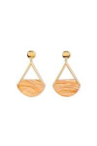 This is Eden - E328G Desert Sand Earrings