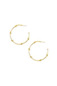 This is Eden - E320G Knots of Freedom Hoop Earrings