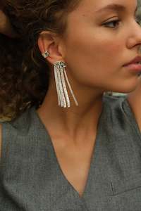 A and C Oslo - 1018-1288 Strand Drop Earrings