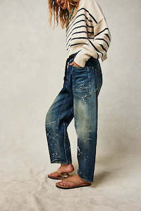 Free People - Moxie Barrel Jean