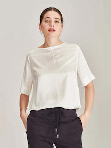 Womenswear: Caroline Sills - Amelia Silk Tee