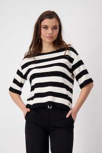 Monari - Rom Stripe Top