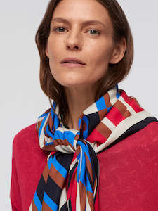 Nice Things Paloma - Patch Stripes Handkerchief Scarf