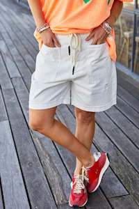 Hammill & Co - Carpenter Shorts White