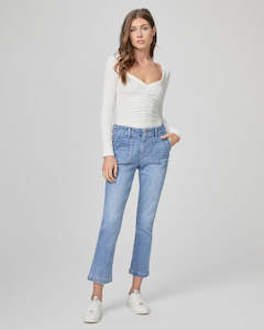 Paige - Mayslie Straight Ankle Jean