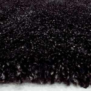 Alpine plush pile BLACK