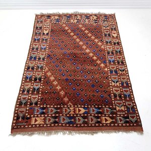 Genuine Persian Carpet Afghan Bothe