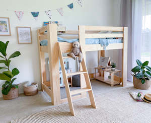 Classic LOW loft bed PINE