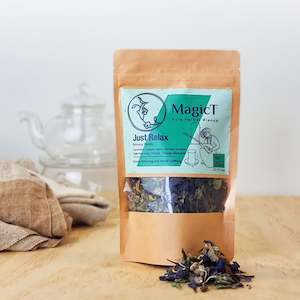 Relaxing Blends: Just relax: Lavender, Persian Echium, Valerian root, Lemon Balm, Thyme, Orange blossom