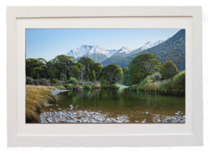 “Down by the River” Framed Giclee by Peter Geen