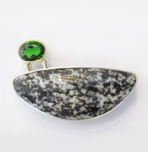 “Diorite” Brooch