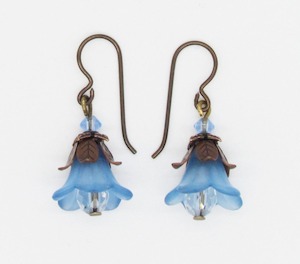 Homewares: Vintage Flower Earring by Marcella Freeman