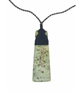 “Toki” Pounamu Pendant by Jen’s Stones