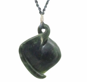 “Twist” Pounamu Pendant by Jen’s Stones