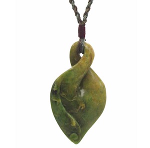 “Twist” Pounamu Pendant by Jen’s Stones