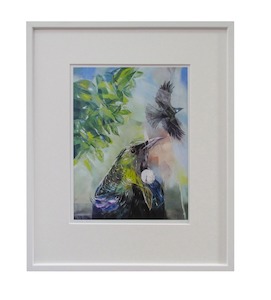 “Tui Dreams” framed limited edition print by Sheila Brown