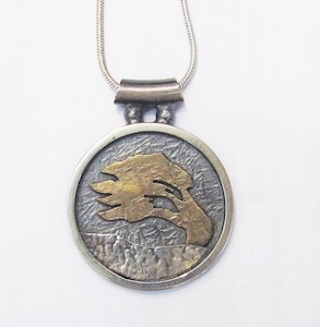 “Wind Swept Tree” Pendant by Bob Wyber