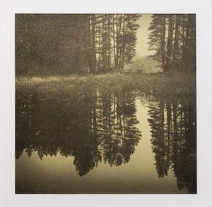 Homewares: “Lake Heron” Photographic Print by Stuart Clook