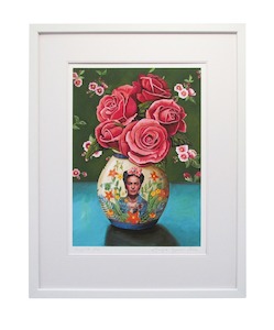 “Inspire Me” Framed Giclee by Angie Dennis