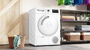 Products: Bosch Series 4 8kg Heat Pump Dryer