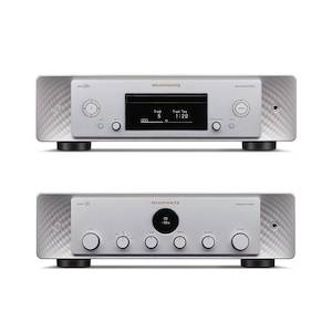 Marantz Model 30 Integreated Amplifier + SACD30 Network SACD Player, Silver