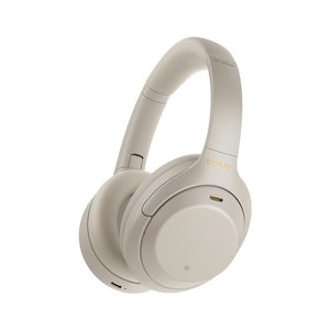 Sound reproducing equipment - household: Sony WH1000XM4S Wireless Noise Cancelling Overhead Headphones Silver