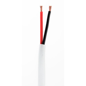 ICE Premium Grade Speaker Cable 14 AWG 2 Core, White