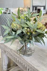 Grand Protea Garden Vase