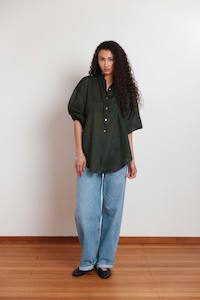 Everyday Blouse in Jungle Cotton Voile