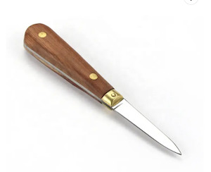 Wooden Handle Oyster Shucking Knife