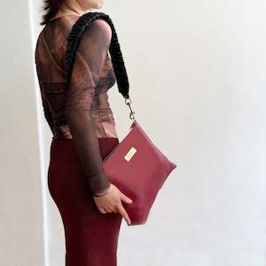 Products: Nina Crossbody Bag - Raspberry