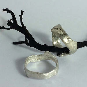 Accessories Beauty: IV Jewellery - Silver Seaweed Ring