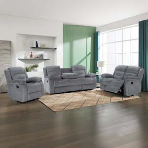 Costanza 3-Piece Lounge Suite (Grey)