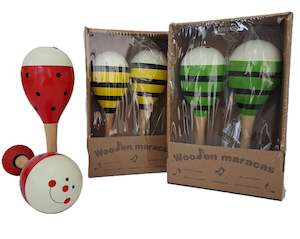 Books: Happy Face Maraca - set of 2