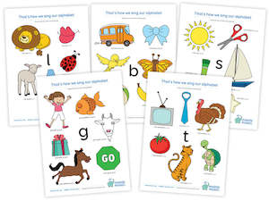 Our Alphabet - printable sheet