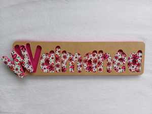 Personalised Name Puzzle - Made to order - Waimanea design.