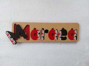 Personalised Name Puzzle - Made to order - Maraea Design.