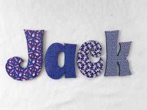 Made To Order Names 10cm High For The Uppercase Letters 6 Per Letter: Space  letters - Made to order - 10cm high for the uppercase letter with proportionate lowercase letters.