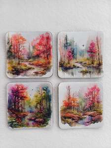 Coasters: Scenery Rubber Coasters