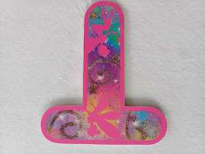 Painted Shapes Clearance Discontinued Lines: T - Single Letter